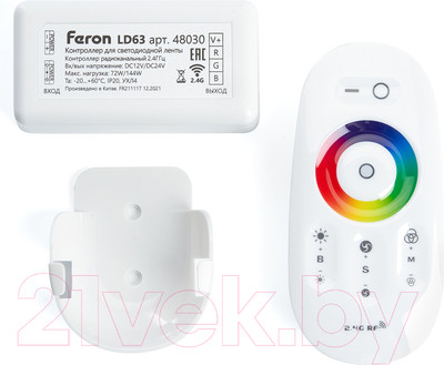 Контроллер для светодиодной ленты Feron 48030