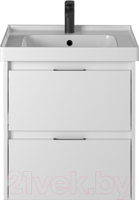 Тумба с умывальником Briz Вена Грэйс 60 / 239 03-18060-15 00 БЕЛ