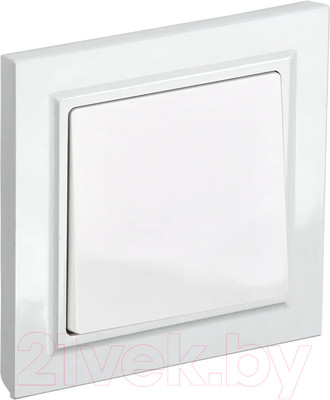 Выключатель IEK Brite BR-V10-0-10-K01-F (белый)