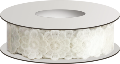 Тесьма декоративная No Brand Цветы-3 / 2326С (1.5м)