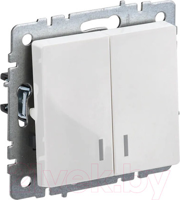 Выключатель IEK Brite BR-V20-1-10-K01 (белый)
