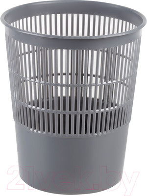 Корзина для бумаг Стамм КР52 (серый)