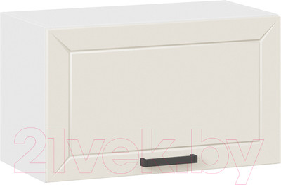 Шкаф под вытяжку ТриЯ Лорас 1В6Г (белый/холст брюле)