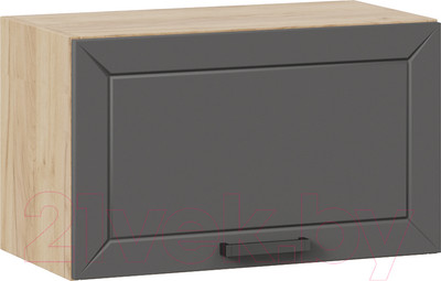 Шкаф под вытяжку ТриЯ Лорас 1В6Г (дуб крафт золотой/холст вулкан)