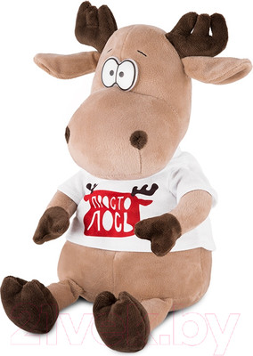 Мягкая игрушка ДуRашки Просто Лось в футболке / MT-MRT032202-24