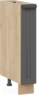 Шкаф карго ТриЯ Лорас 1Н15К (дуб крафт золотой/холст вулкан)