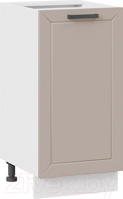 Шкаф-стол кухонный ТриЯ Лорас 1Н4 (белый/холст латте)