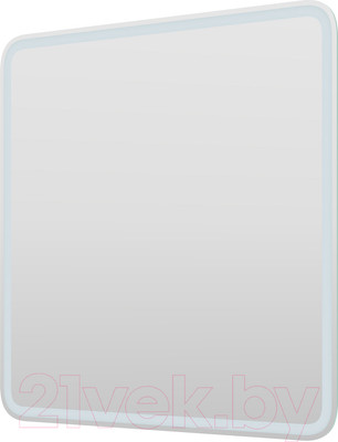Зеркало Пекам Marta 1 80x80 / marta1-80x80dpcl (с подсветкой, сенсором на взмах руки, подогревом и часами)