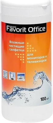 Салфетки для ухода за техникой Favorit Office Screen Clean Mini / F130002 (100шт)