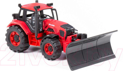 Трактор игрушечный Полесье Belarus с отвалом / 91895