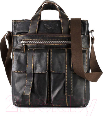 Сумка Poshete 196-3750-26-DBW (коричневый)