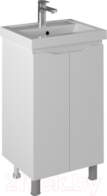 Тумба с умывальником Briz Мальта Фостер 50 / 365 03-02050-06 00 БЕЛ