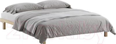 Двуспальная кровать Домаклево Канапе 180x200 (береза)