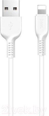 Кабель Hoco X20 Flash Lightning (3м, белый)