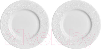 Набор тарелок Elan Gallery Розы / 540288