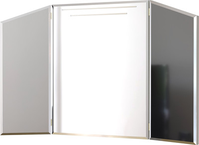 Зеркало Bravo Мебель Олимп Лак настенное (холодный серый/фисташковый)