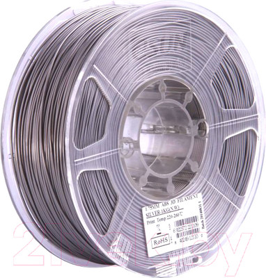 Пластик для 3D-печати eSUN ABS / т0025320 (1.75мм, 1кг, серебристый)