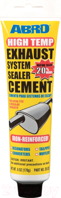 Герметик силиконовый Abro Для выхлопной системы / ES-332 (140г)