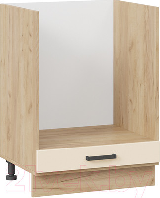 Шкаф под духовку ТриЯ Лорас 1Н6Б (дуб крафт золотой/холст брюле)