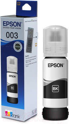 Контейнер с чернилами Epson 003 EcoTank (C13T00V198) (черный)
