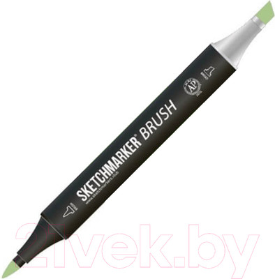 Маркер перманентный Sketchmarker Brush Двусторонний G52 / SMB-G52 (зеленая трава)