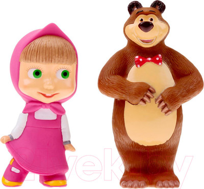 Набор игрушек для ванной Играем вместе Маша и Медведь / 198156