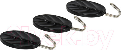 Набор крючков Marmiton 17619 (3шт, черный)