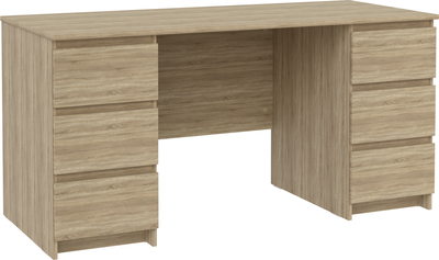 Письменный стол Mio Tesoro Кастор 6 ящиков 151x65 2.03.06.040.3 (дуб сонома)