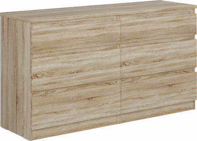 Комод Mio Tesoro Кастор 6 ящиков 2.03.02.080.3 (сонома)