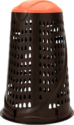 Контейнер для мусора Vario 110л (черный/оранжевый)