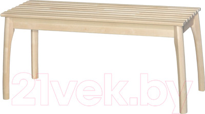 Скамья Мебелик Массив (лак)