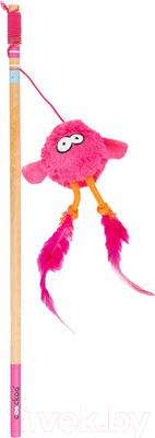 Игрушка для кошек EBI Удочка дразнилка Jumpy / 408/441305 (розовый)