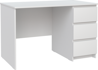 Письменный стол Mio Tesoro Кастор 3 ящика 116x65 2.03.06.090.1 (белый)