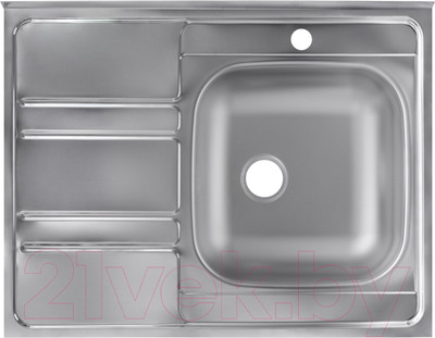 Мойка кухонная Ukinox Иннова IND800.600-6C 0R