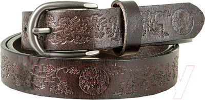 Ремень женский Poshete 571-1809-M-DBW (коричневый)