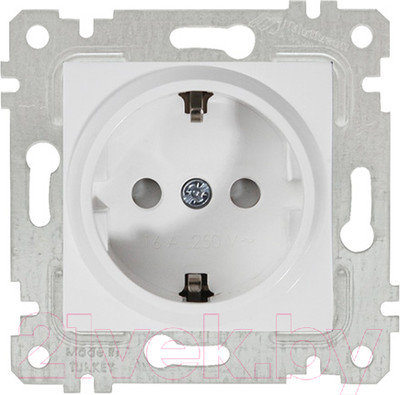 Розетка Mutlusan Rita 2200 605 0201 (белый)