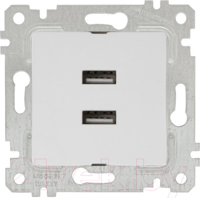 Розетка Mutlusan Rita 2200 449 0101 (белый)