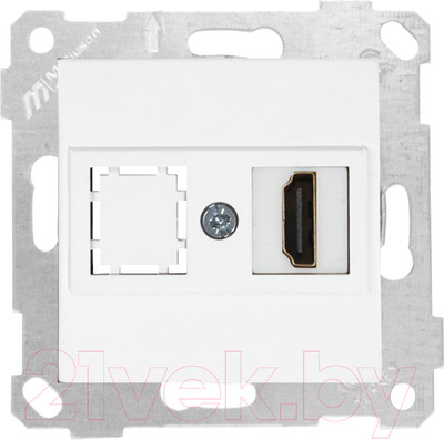 Розетка Mutlusan Rita 2200-457-0101 (белый)