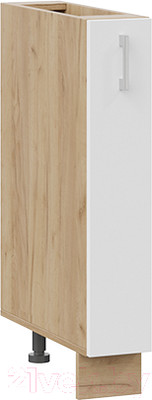 Шкаф карго ТриЯ Габриэлла 1Н15К (дуб крафт золотой/сноу)