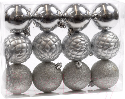 Набор шаров новогодних Белбогемия Ларго 27629601 / 99504 (12шт)