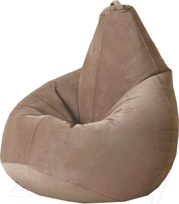 Бескаркасное кресло Kreslomeshki Груша XXL / GV-130x90-TSH (темный шоколад)