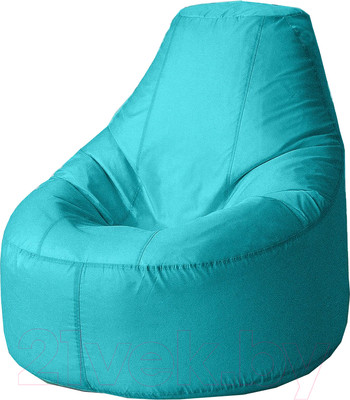 Бескаркасное кресло Kreslomeshki Айтишник XXXL / AO-100x100-BI (бирюза)