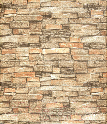 Панель ПВХ Lako Decor Самоклеящаяся 70x77(6мм) / LKD-16-05-11 (каменная кладка)