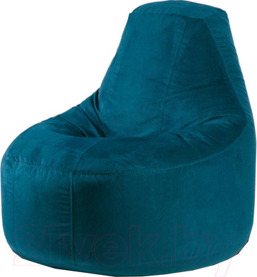 Бескаркасное кресло Kreslomeshki Айтишник XXXL / AV-100x100-BI (темная бирюза)