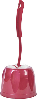 Ершик для унитаза Spin&Clean Rock'n'Roll / SV3000БР-30PS (бордо)