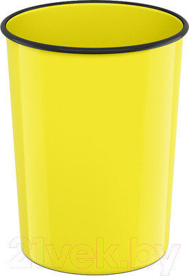 Корзина для бумаг Erich Krause Neon Solid / 58081 (желтый)