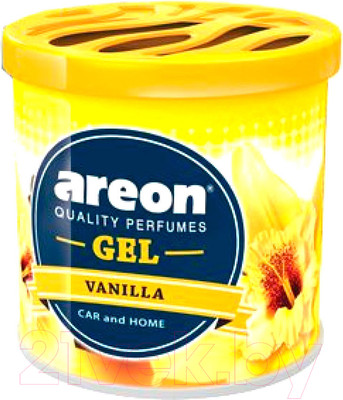Ароматизатор автомобильный Areon Gel Vanilla / GCK09