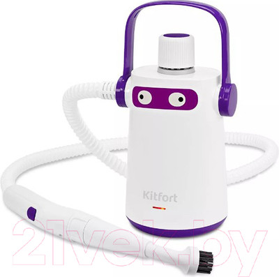 Пароочиститель Kitfort KT-9109-1  (белый/фиолетовый)