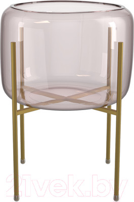 Ваза QWERTY Alphea / 73873 (розовый)