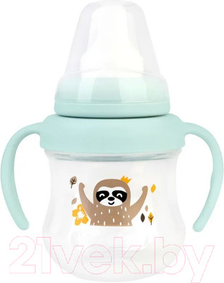 Поильник Pigeon MagMag Ленивец с мягким носиком 5+ / 79239